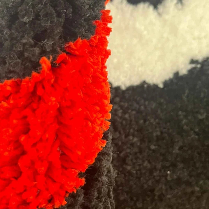 Acabamento tufted com textura em relevo