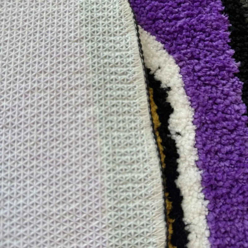Textura tufted e base emborrachada