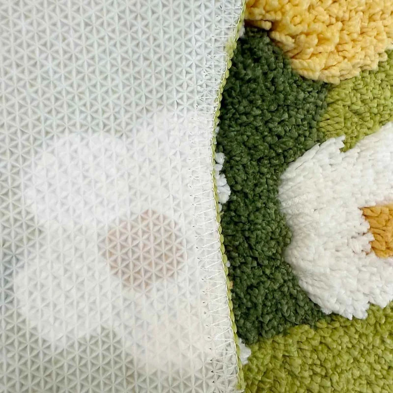 Textura tufted macia em poliéster