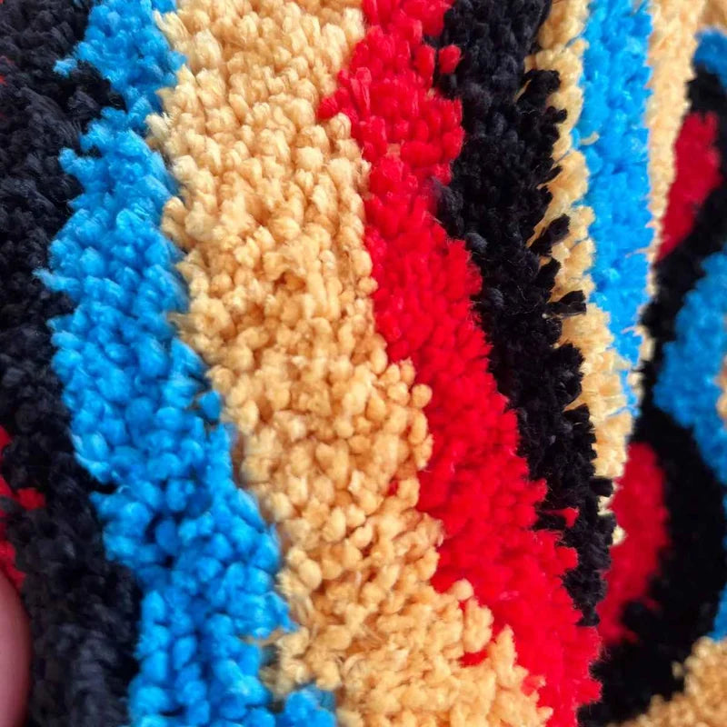 Acabamento tufted com textura marcante